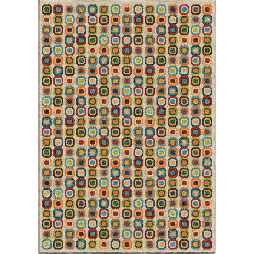 Orian Rugs Promise Meter Coin Multi Area Rug main image