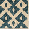 Orian Rugs Promise Family Crest Blue Area Rug Close Up