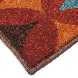 Orian Rugs Promise Strawberry Fields Multi Area Rug Corner Shot