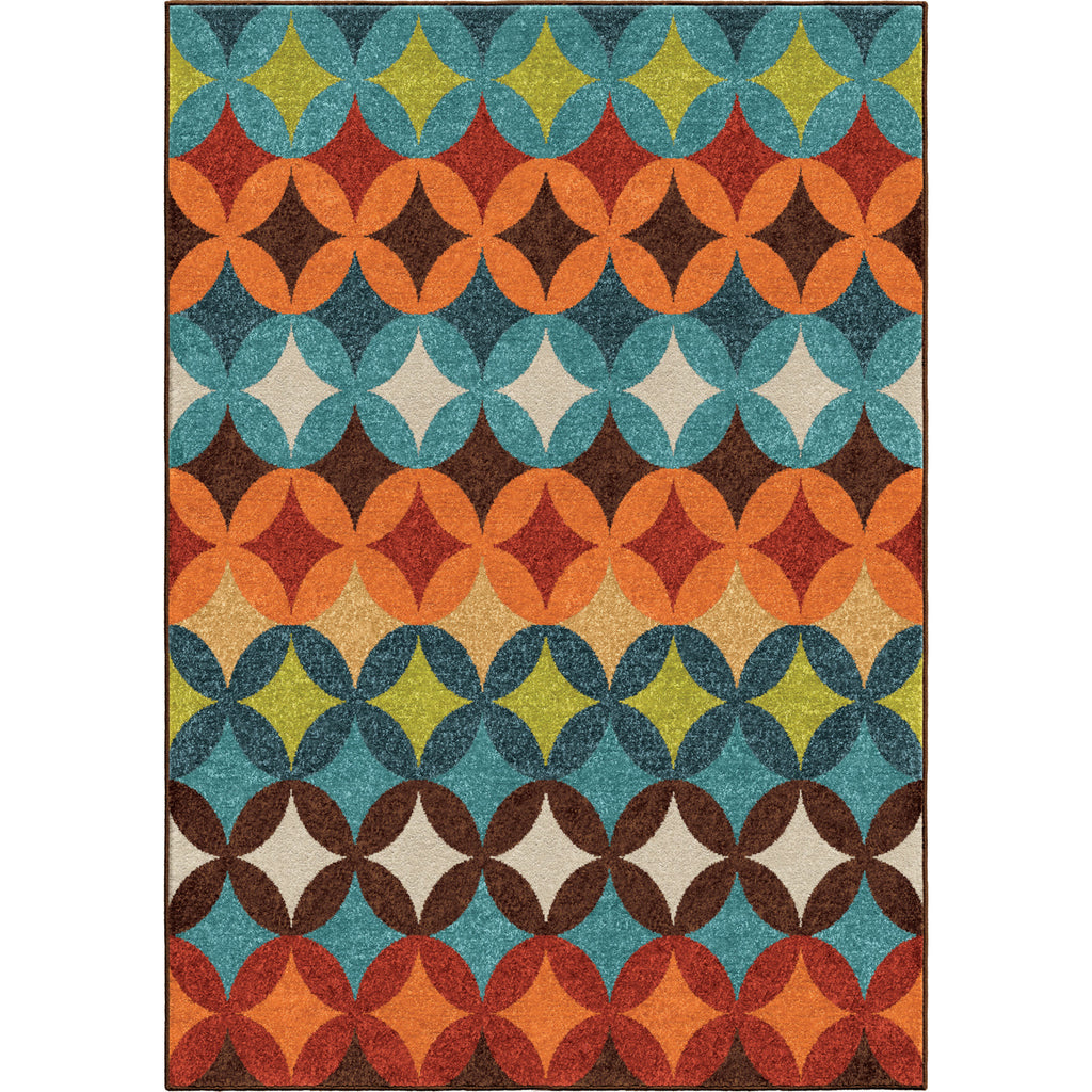 Orian Rugs Promise Strawberry Fields Multi Area Rug main image
