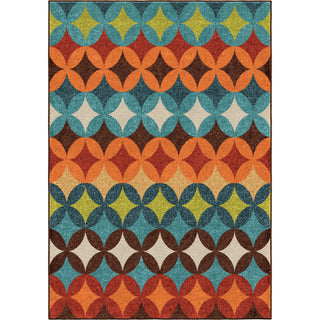 Orian Rugs Promise Strawberry Fields Multi Area Rug main image