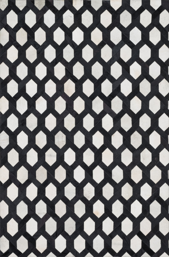 Loloi Promenade PO-04 Ivory / Black Area Rug main image
