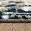 Karastan Vanguard by Drew and Jonathan Home Provenance Majolica Blue Area Rug Detail Image