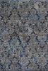 KAS Provence 8611 Slate Blue Damask Machine Woven Area Rug