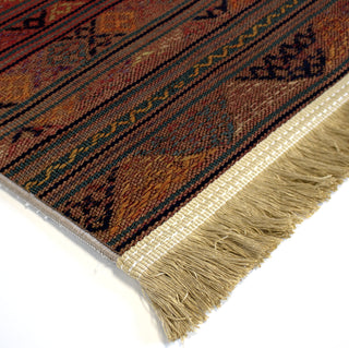 Orian Rugs Providence San Mateo Rust Area Rug Corner Image