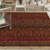 Orian Rugs Providence San Mateo Rust Area Rug Lifestyle Image Feature