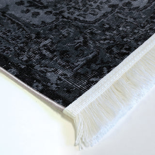 Orian Rugs Providence Gatehouse Charcoal Area Rug Corner Image