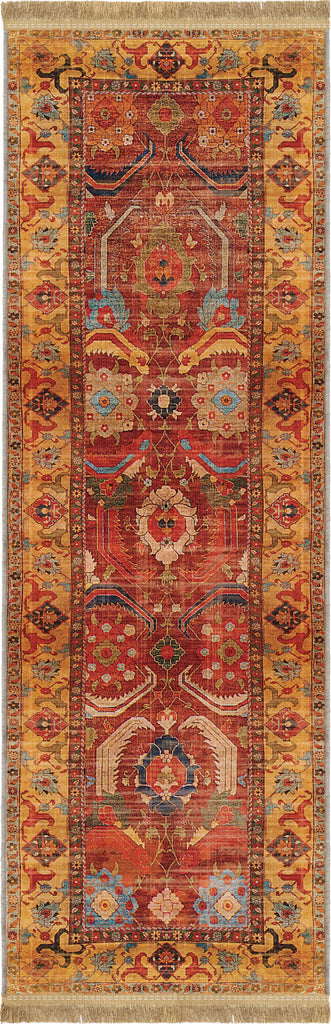 Orian Rugs Providence Makayla Rust Area Rug main image