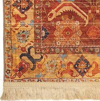 Orian Rugs Providence Makayla Rust Area Rug Close up