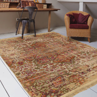 Orian Rugs Providence Palmero Sand Area Rug Lifestyle Image