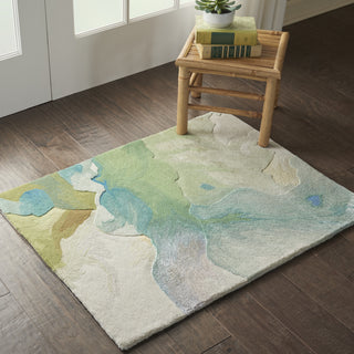 Prismatic PRS16 Seafoam Area Rug by Nourison