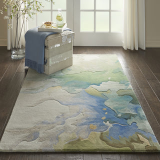 Prismatic PRS16 Seafoam Area Rug by Nourison