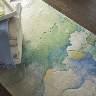 Prismatic PRS16 Seafoam Area Rug by Nourison