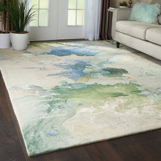 Prismatic PRS16 Seafoam Area Rug by Nourison