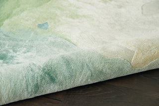 Prismatic PRS16 Seafoam Area Rug by Nourison