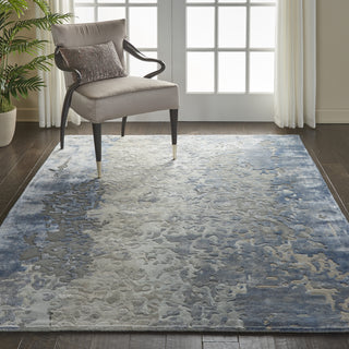 Prismatic PRS17 Denim Area Rug by Nourison