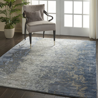 Prismatic PRS17 Denim Area Rug by Nourison