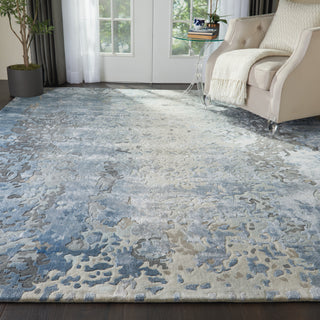 Prismatic PRS17 Denim Area Rug by Nourison