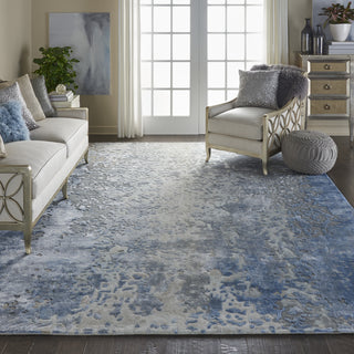 Prismatic PRS17 Denim Area Rug by Nourison