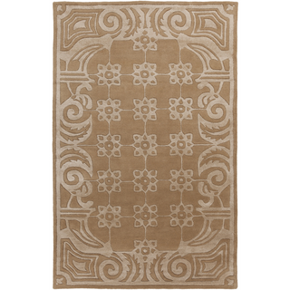 Surya Paris PRS-2002 Taupe Area Rug by Florence de Dampierre 5' x 8'