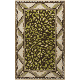 Surya Paris PRS-2011 Moss Area Rug by Florence de Dampierre 5' x 8'