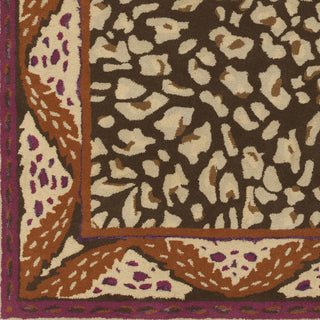 Surya Paris PRS-2012 Eggplant Area Rug by Florence de Dampierre Sample Swatch