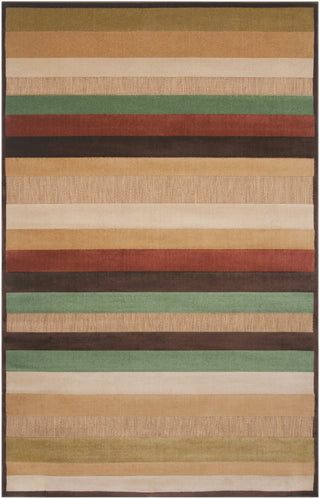 Surya Portera PRT-1003 Rust Area Rug 5' x 7'6''