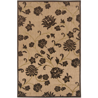 Surya Portera PRT-1007 Mocha Area Rug 5' x 7'6''