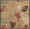 Surya Portera PRT-1011 Rust Area Rug 7'6'' Square