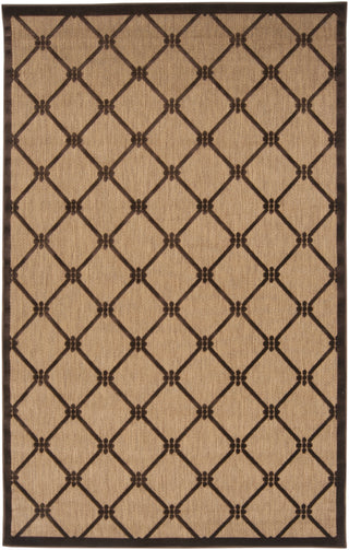 Surya Portera PRT-1025 Chocolate Area Rug 5' x 7'6''