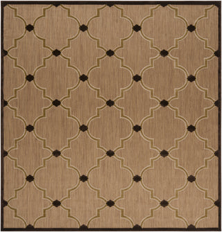 Surya Portera PRT-1048 Chocolate Area Rug 7'6'' Square