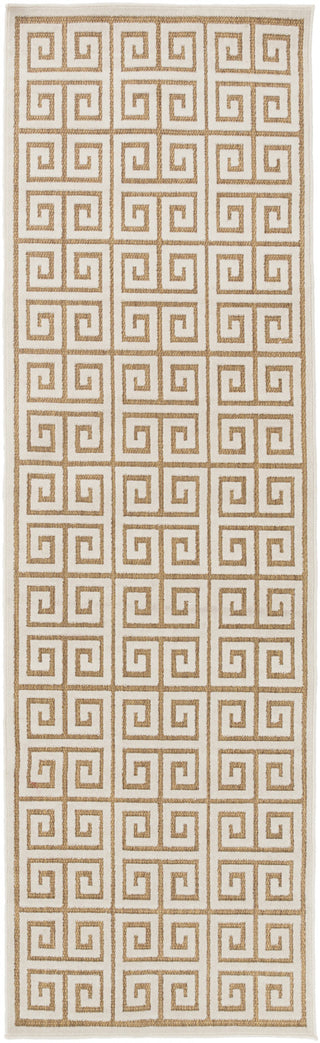 Surya Portera PRT-1050 Light Gray Area Rug 2'6'' x 7'10'' Runner