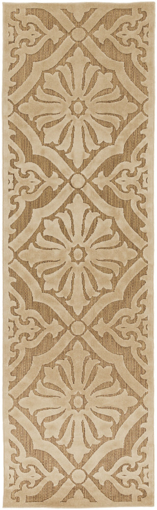 Surya Portera PRT-1055 Gold Area Rug 2'6'' x 7'10'' Runner