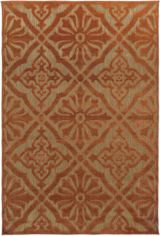 Surya Portera PRT-1056 Rust Area Rug 5' x 7'6''