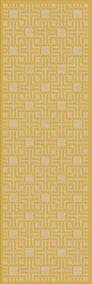 Portera PRT-1057 Yellow Area Rug by Surya 2'6'' X 7'10'' Runner