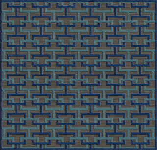 Portera PRT-1059 Blue Area Rug by Surya 7'6'' Square