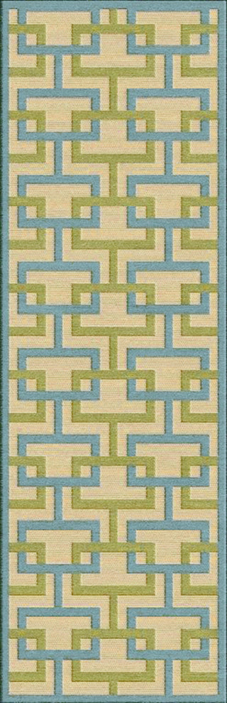 Portera PRT-1060 Blue Area Rug by Surya 2'6'' X 7'10'' Runner