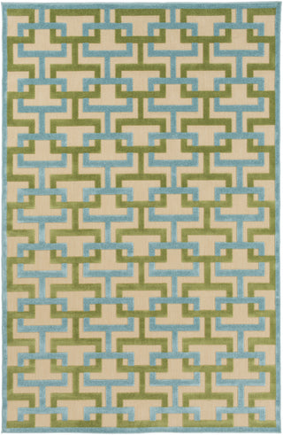 Portera PRT-1060 Blue Area Rug by Surya 5' X 7'6''