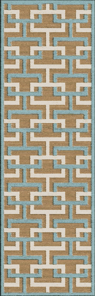 Portera PRT-1061 Blue Area Rug by Surya 2'6'' X 7'10'' Runner