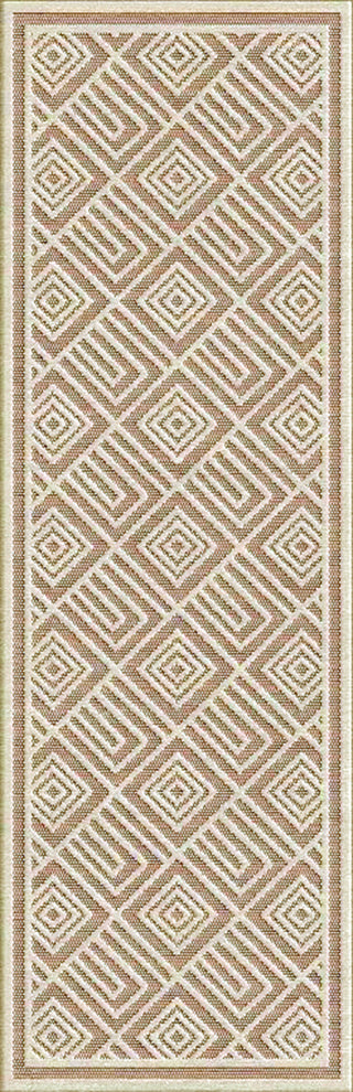 Portera PRT-1069 White Area Rug by Surya 2'6'' X 7'10'' Runner