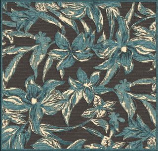 Portera PRT-1072 Blue Area Rug by Surya 7'6'' Square