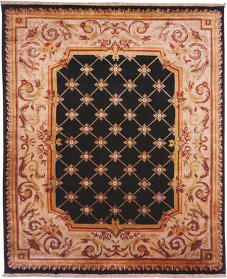 Kalaty Le Palais PS-510 Black/Ivory Area Rug main image