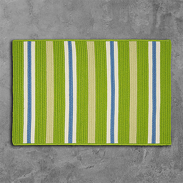 Colonial Mills Painter Stripe PS61 Garden Bright Area Rug main image