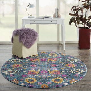 Nourison Passion PSN01 Denim Area Rug