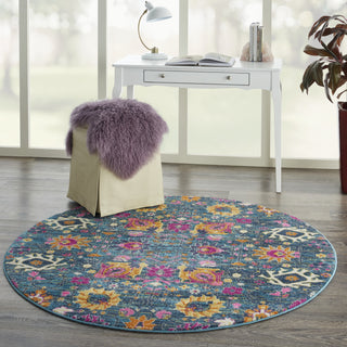 Nourison Passion PSN01 Denim Area Rug