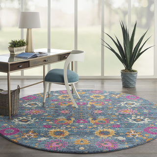 Nourison Passion PSN01 Denim Area Rug