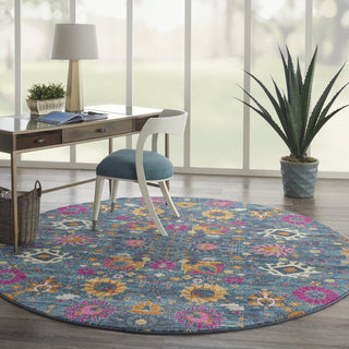 Nourison Passion PSN01 Denim Area Rug