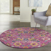 Nourison Passion PSN01 Fuchsia Area Rug