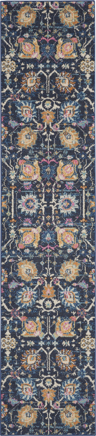 Nourison Passion PSN01 Navy Area Rug