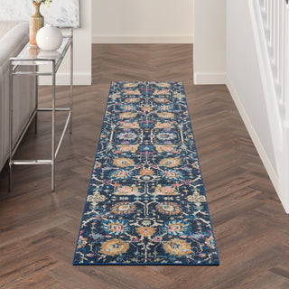 Nourison Passion PSN01 Navy Area Rug